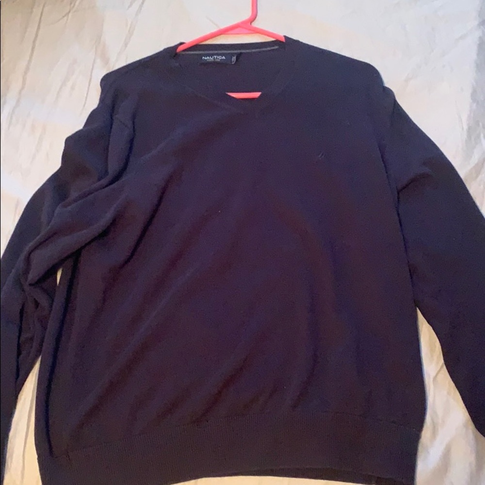 Nautical cotton sweater